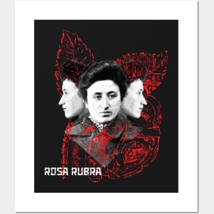 Rosa Rubra dark Posters and Art